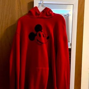 DISNEY X AE RED HOODIE